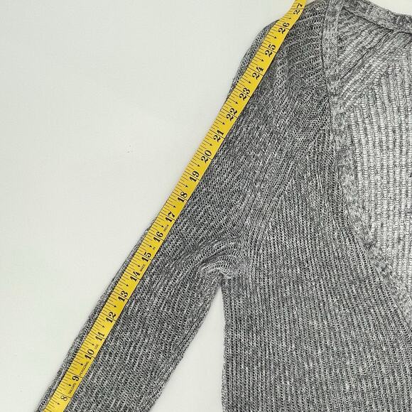 Eileen Fisher Women's Ribbed Open Knit 100% Linen Cardigan Sweater, Sz. Small - Picture 7 of 8